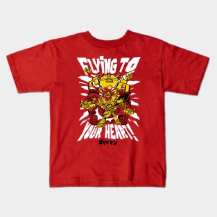 Flying to Your Heart Kids T-Shirt